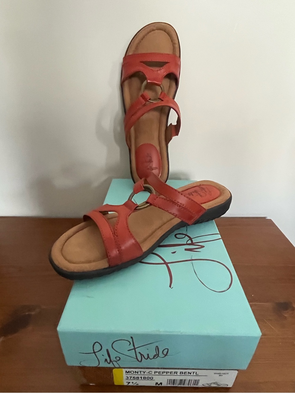 Life Stride Monty Women’s Comfort Sandals - Size 7.5